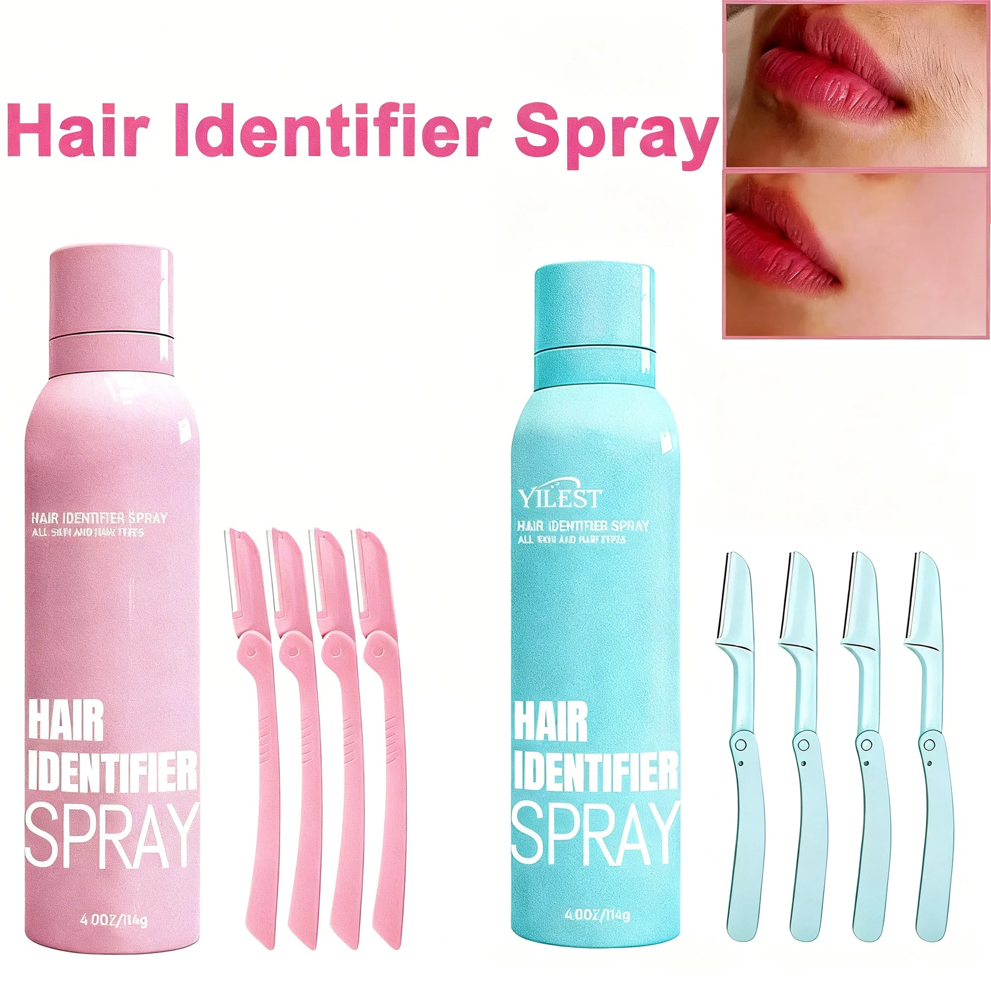 Revitalize Your Skin with Our Hair Identifier Spray: Ultimate Face Shaving & Dermaplaning Solution for Women