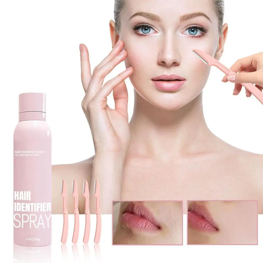 Revitalize Your Skin with Our Hair Identifier Spray: Ultimate Face Shaving & Dermaplaning Solution for Women